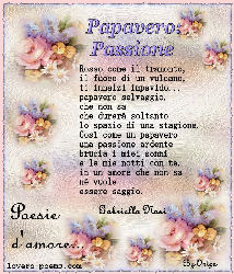 Poesia... amore... passione...