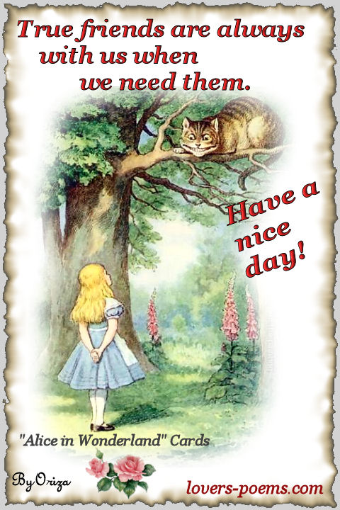 Alice in Wonderland Cards