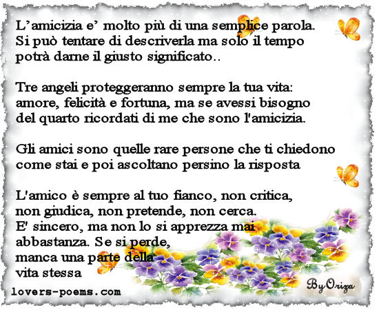 Frasi d'amicizia