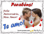 Feliz Aniversrio, meu amor...