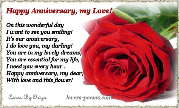 Anniversary Card by Oriza - 3