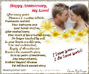 Anniversary Card by Oriza