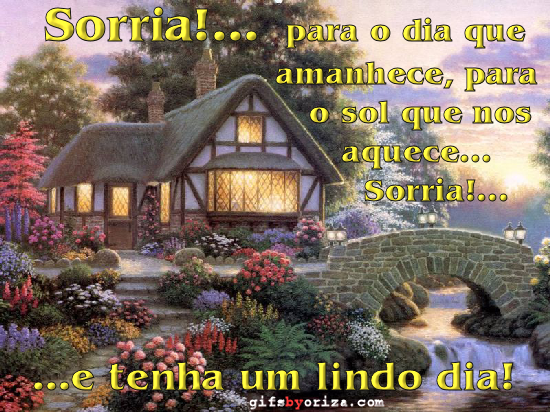 Mensagem de bom dia. Clique para abrir...