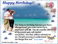 Birthday message