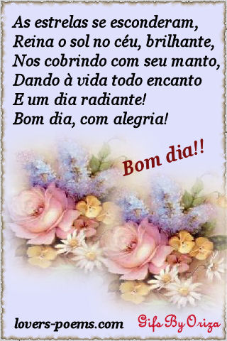 Bom dia!!