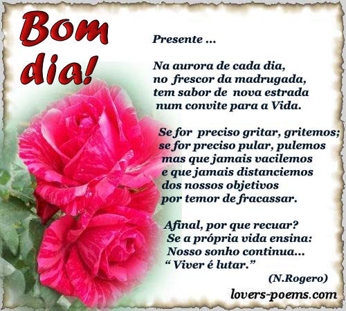 Bom dia