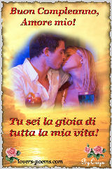 Felice compleanno, amore mio!