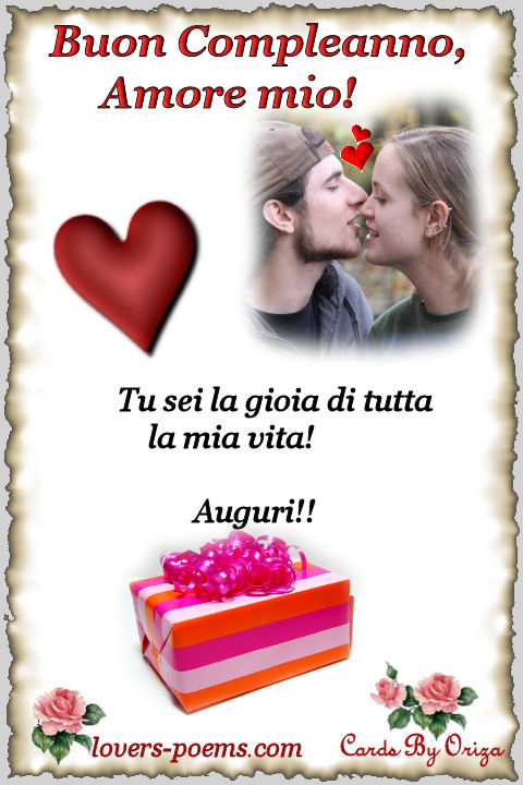 Auguri Amore Mio Arcobalenodiemozioni