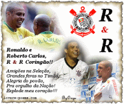 Ronaldo e Roberto Carlos