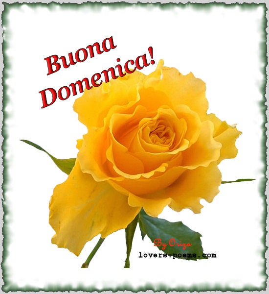 Buona Domenica!