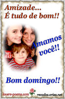 Bom domingo!!