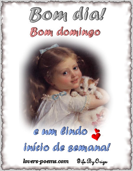 Bom domingo... carregando...