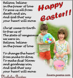 Christ is alive! Easter Poems