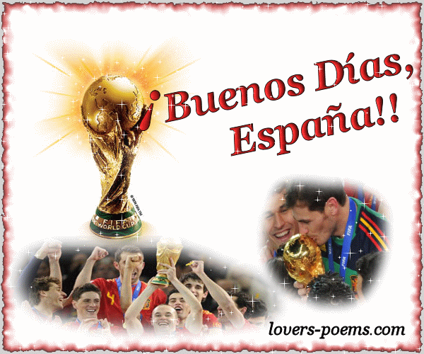 Espaa, mi pasin!! LA ROJA!!!