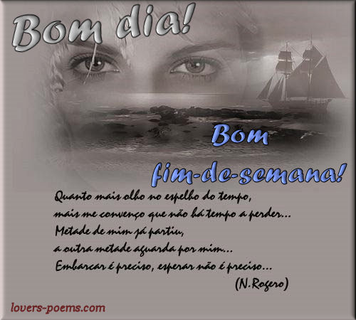 Bom fim de semana