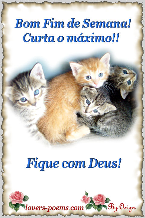 Bom fim de semana