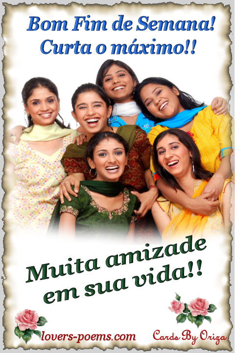 Bom fim de semana