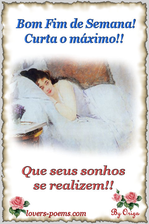 Bom fim de semana