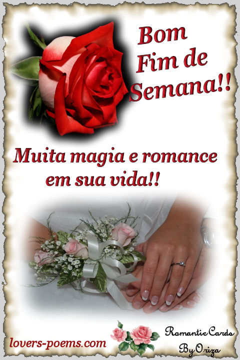 Bom fim de semana