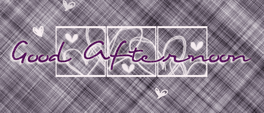 Good affternoon