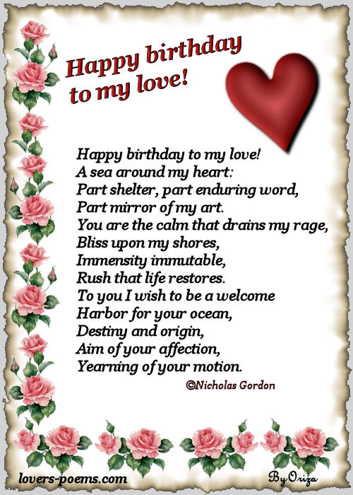 birthday love poems for boyfriend. Love+poems+for+a+oyfriend