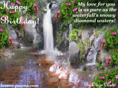 Happy Birthday Love E-card
