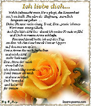 Ich liebe dich!
