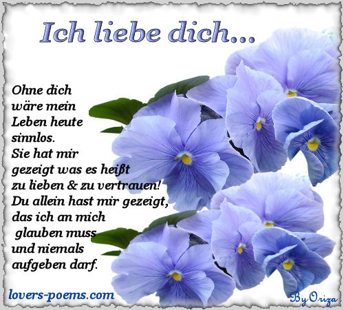 Sms ich liebe dich Ich liebe