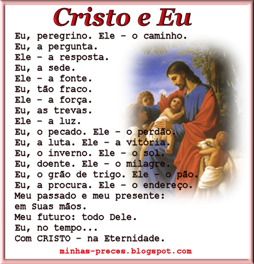 Cristo e Eu...