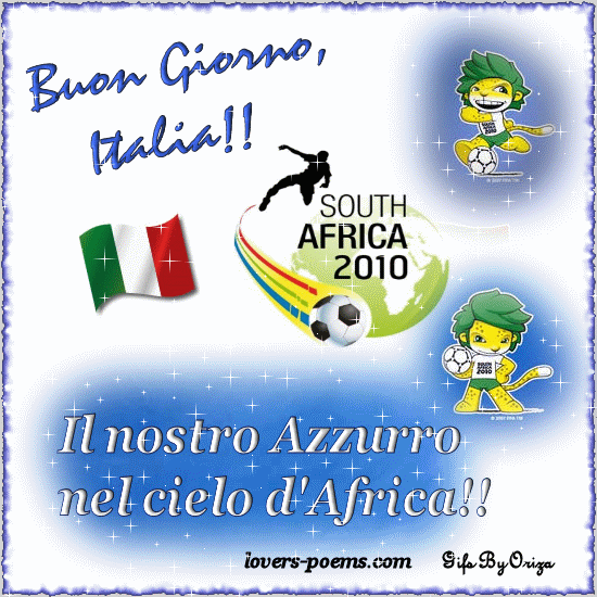 Forza Azzurri!!