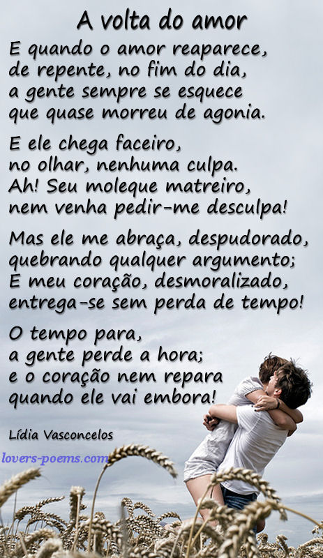 Poema de Lídia = A volta do Amor