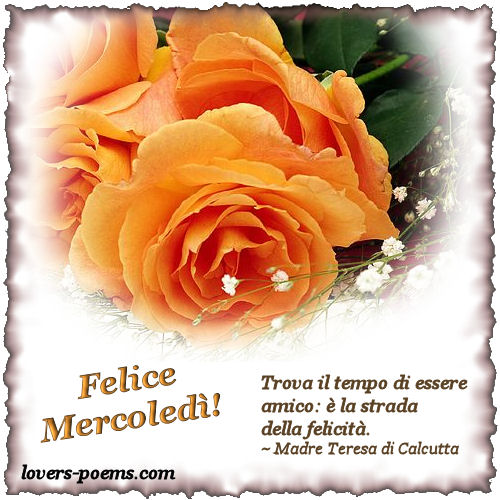 Buon Mercoled!