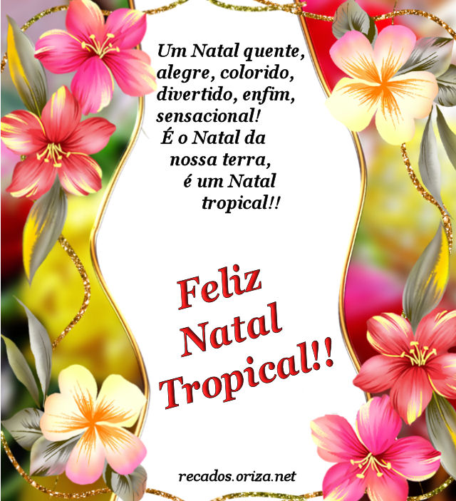 Feliz Natal Tropical