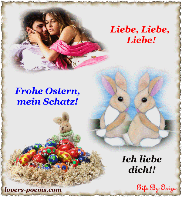 Frohe Ostern Schatz Frohe Ostern Schatz