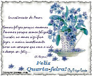 Feliz quarta-feira
