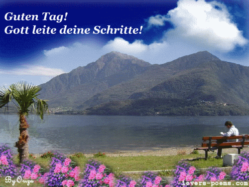 Poesie, Gifs, guten Tag! Alles Gute fr dich!