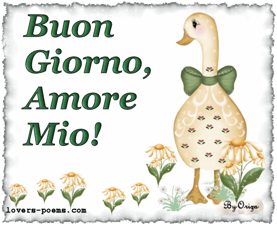 Buon Giorno, Amore!