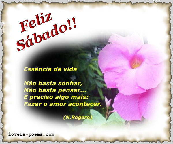 Feliz Sbado