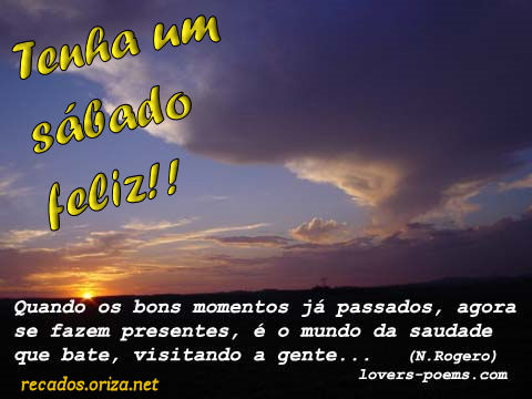 Feliz S�bado!