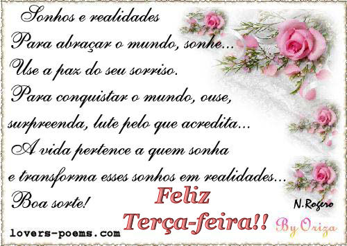 Feliz Tera-feira... carregando...