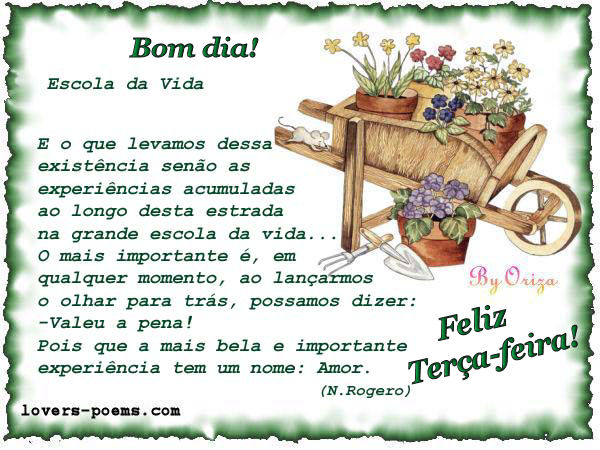 Feliz Tera-feira... carregando...