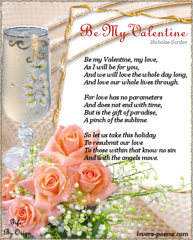 Love Poem for Valentine's Day Love Poem for Valentine's Day