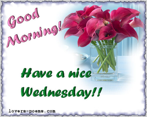 Hi! Good Morning!