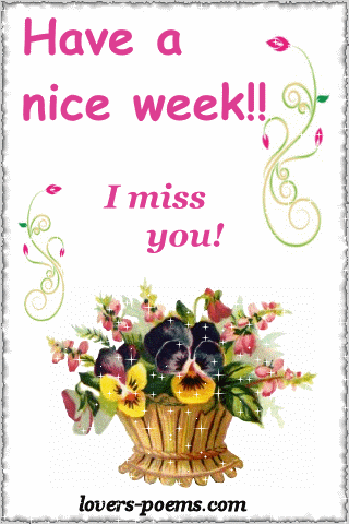 Have a nice week